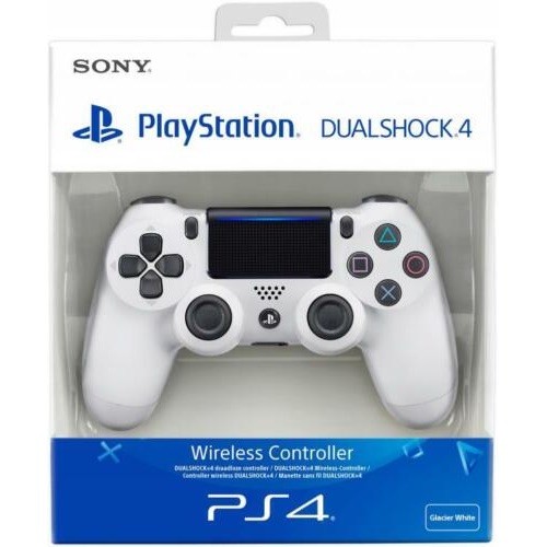 Controller wireless ps4 bianco - controller,