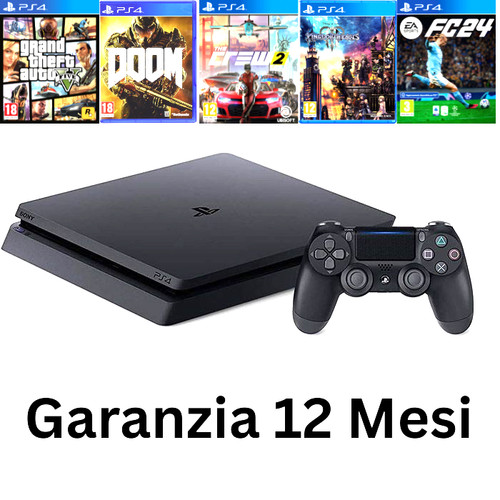 Sony playstation ps4 slim - 4,