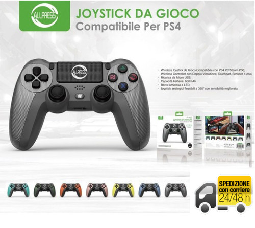Controller ps4 wireless senza - wireless,
