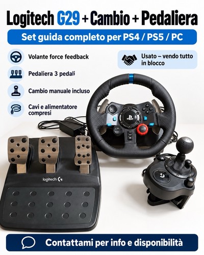 Logitech g29 volante - logitech,